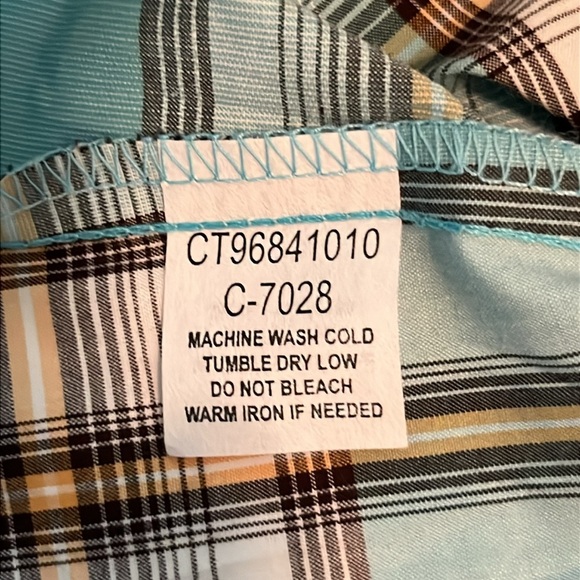 Cruel Girl Snap Button Long Sleeve Western Shirt Size L - Picture 15 of 16